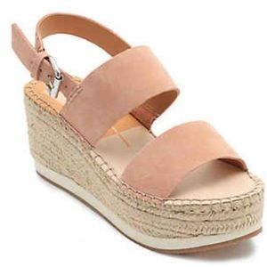 Dolce Vita soft pink espadrilles